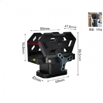 Shooting Rest Mount with Bubble Level
